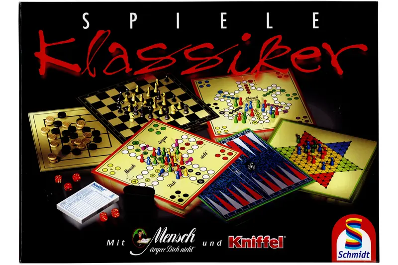 Schmidt Spiele® Klassiker Spielesammlung 49120 | 50+ Spiele | 2-6 Spieler | ab 6 Jahre