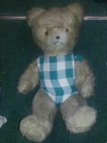 Sehr alter Teddybär, Größe