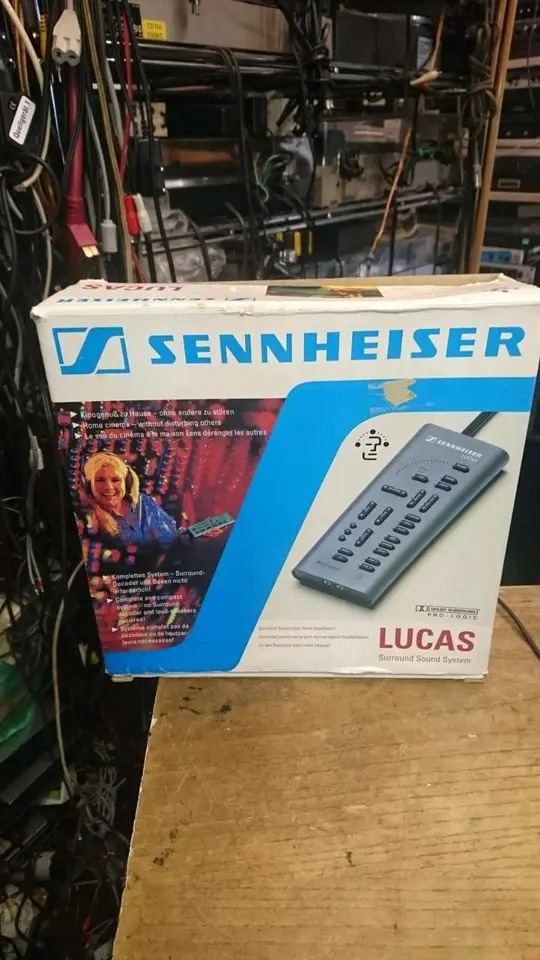SENNHEISER LUCAS, Surround Sound Verstärker für Kopfhörer!!