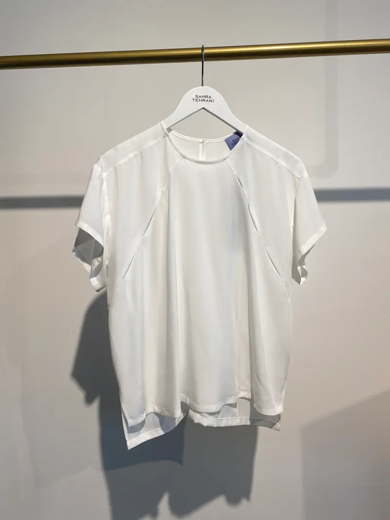 Shirt Blouse "Fold" Withe