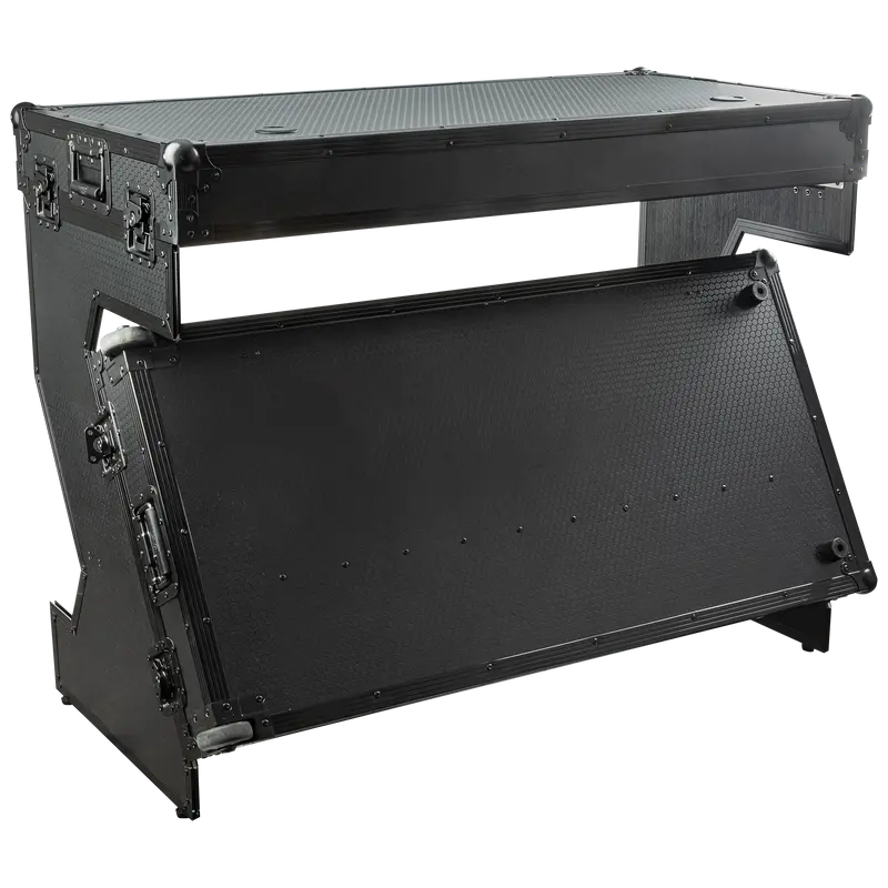 Showgear Tragbarer Tisch im Z-Stil | Mehrzweck - Hybrides Flightcase - Schwarz
