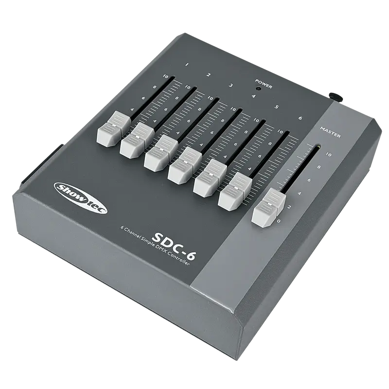 Showtec SDC-6, 6 Kanal-Mischpult