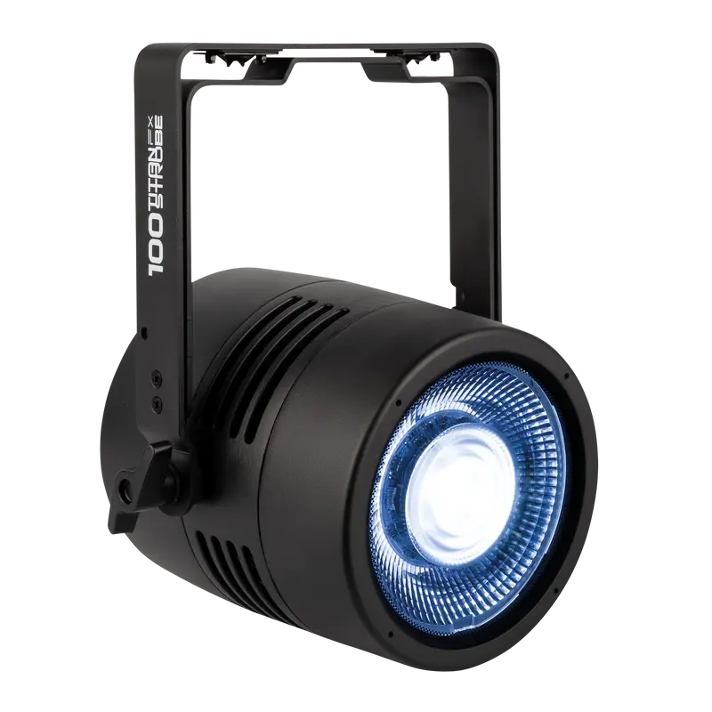 Showtec Titan Strobe 100 FX | 100 W LED Strobe Pod mit RGBW LED-Ringeffekt