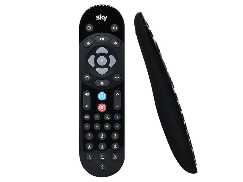 SKY Fernbedienung TV Box, Sky Q, SKY135, RC4203801/01R CP02, EC201, EC202
