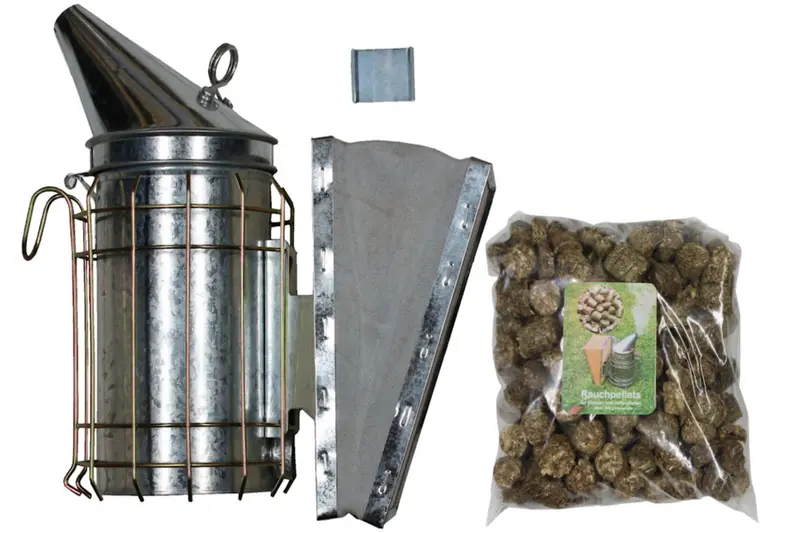 Smoker verzinkt mit 500g Rauchmittel
