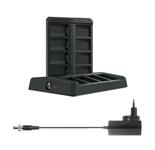 Solidcom C1 Pro - 8-Slot Battery Charging Case