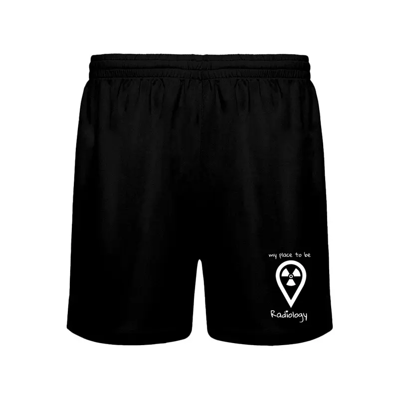 Sport Shorts (Unisex) - my place to be Radiology