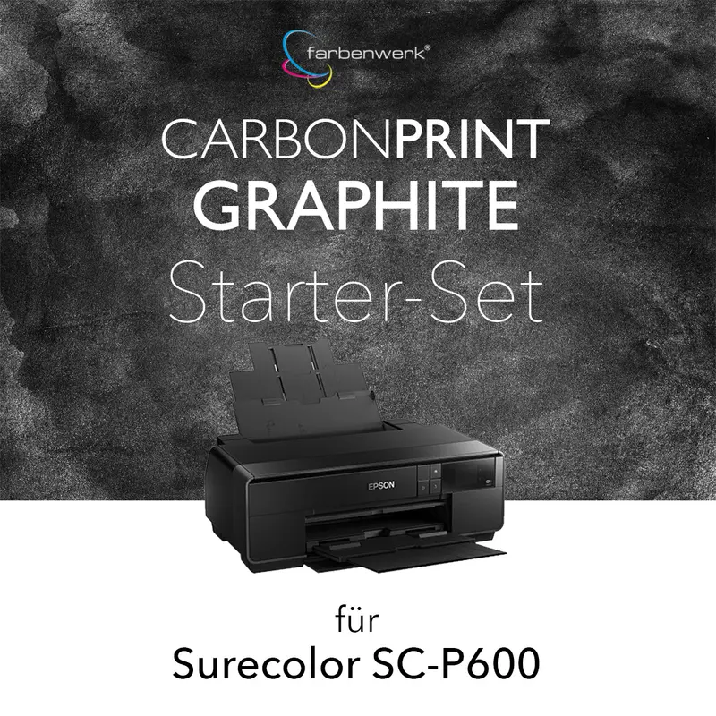 Starter-Set Carbonprint Graphite für SC-P600