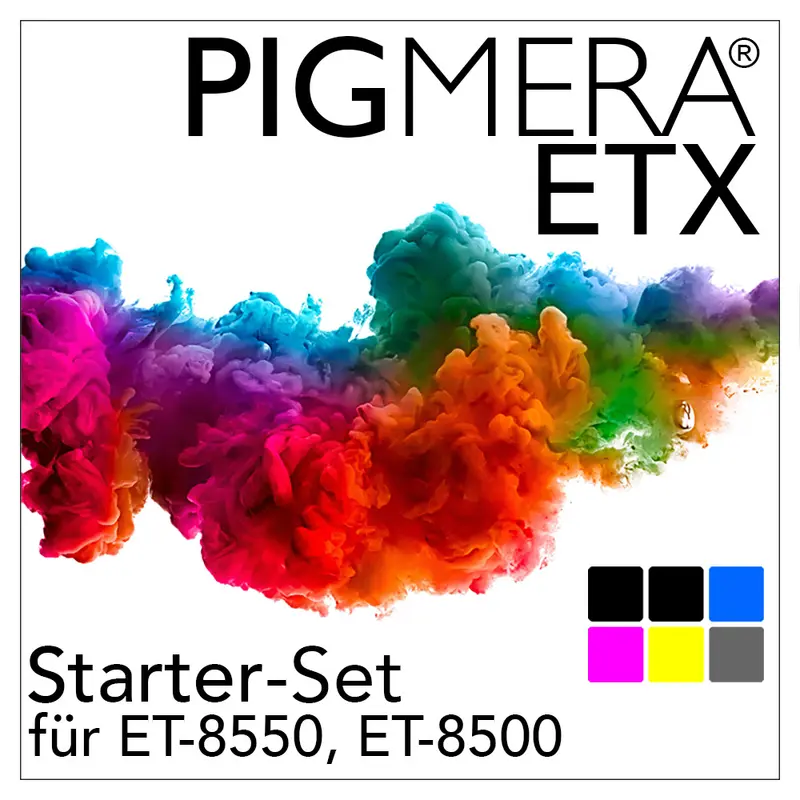 Starter-Set Pigmera ETX (Pigment) ET-8550, ET-8500