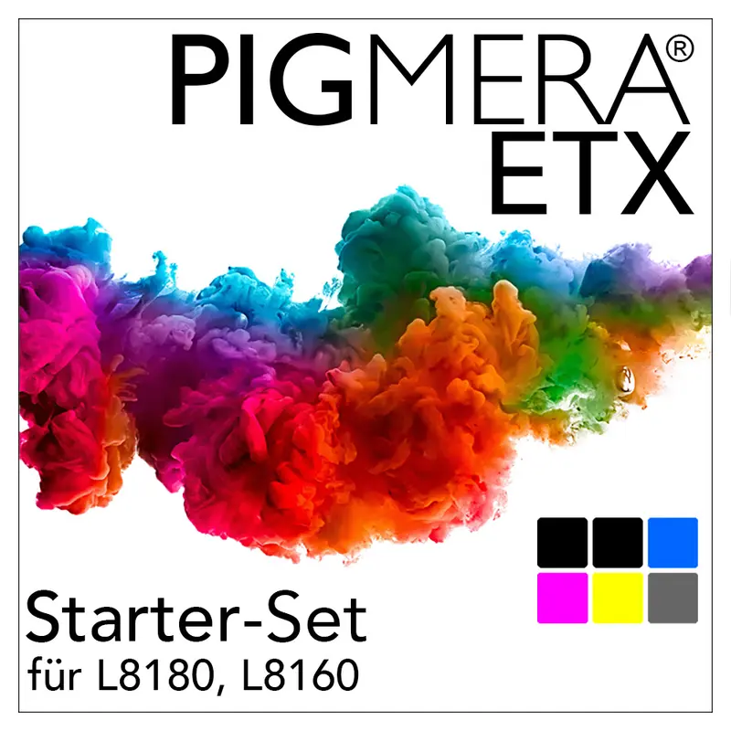 Starter-Set Pigmera ETX (Pigment) L8180, L8160