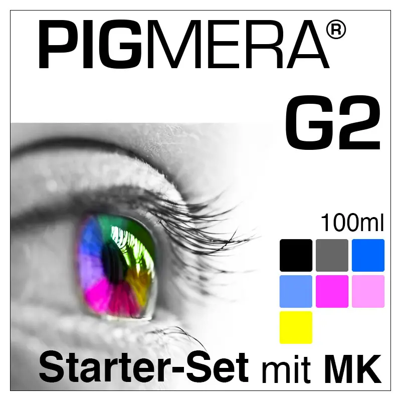 Starter-Set Pigmera G2 für 2100 mit Matte-Black