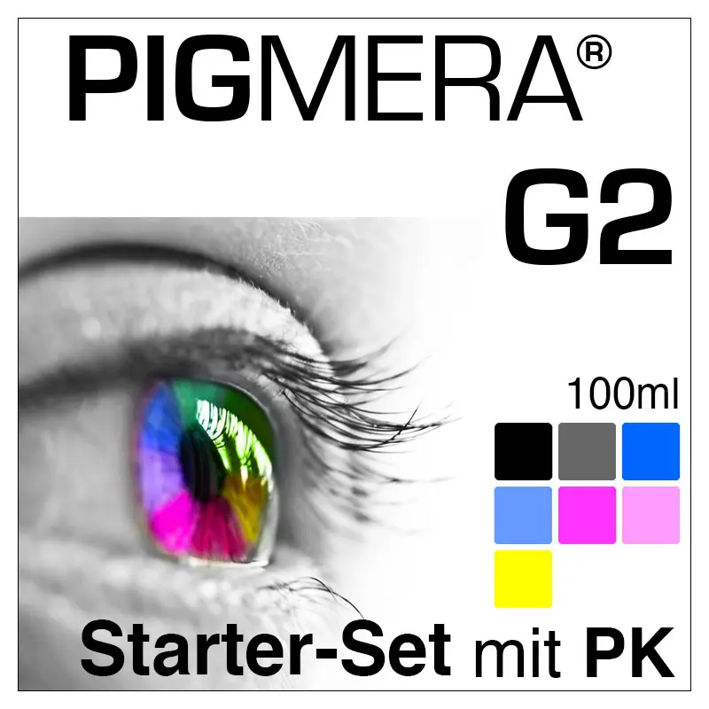 Starter-Set Pigmera G2 für 2100 mit Photo-Black