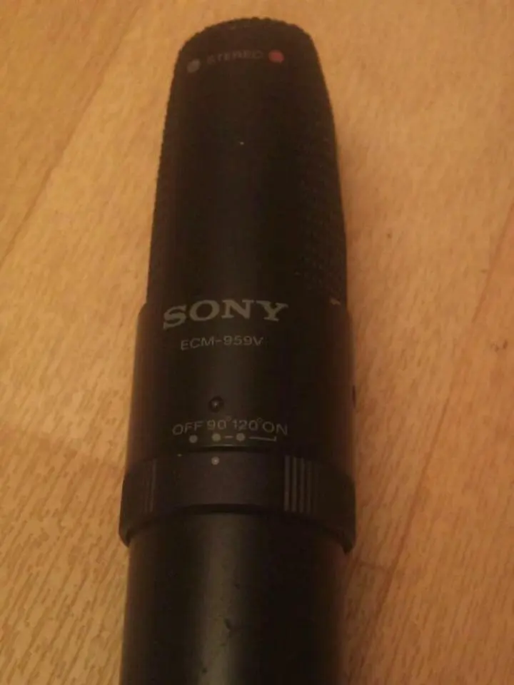 Stereo-Mikrofon SONY ECM-959 V, schönes und tolles Mikro!