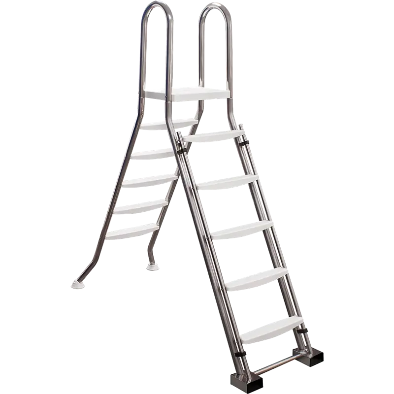 Summer Fun Sicherheits-Hochbeckenleiter Edelstahl für 150 cm Becken