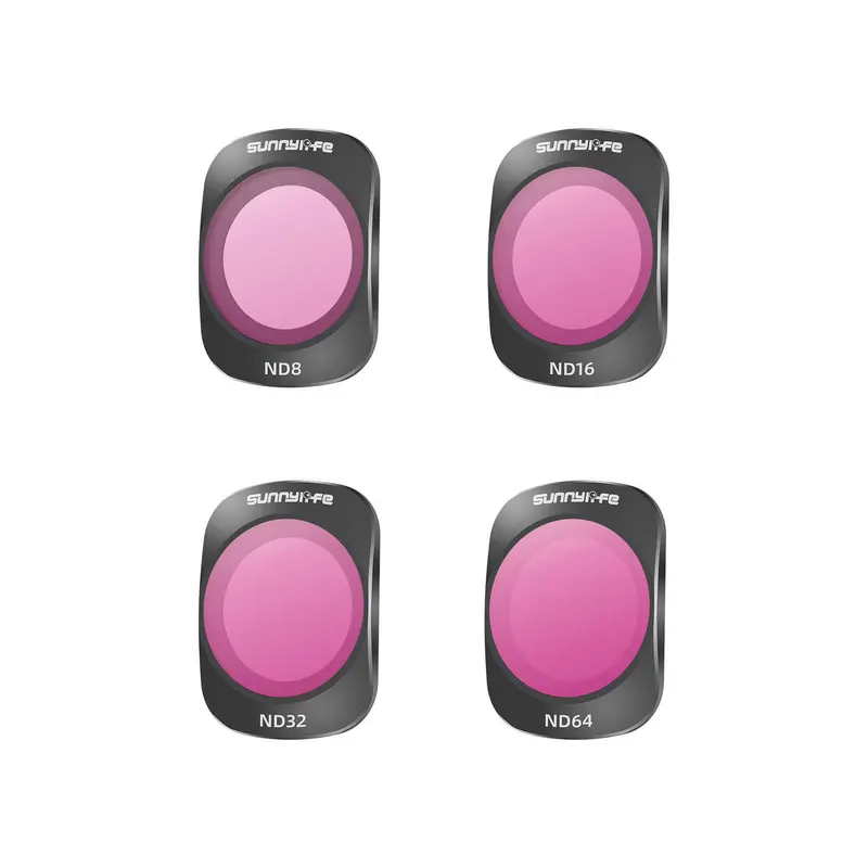 SunnyLIFE DJI Osmo Pocket 3 ND Filter Set ND8 ND16 ND32 ND64
