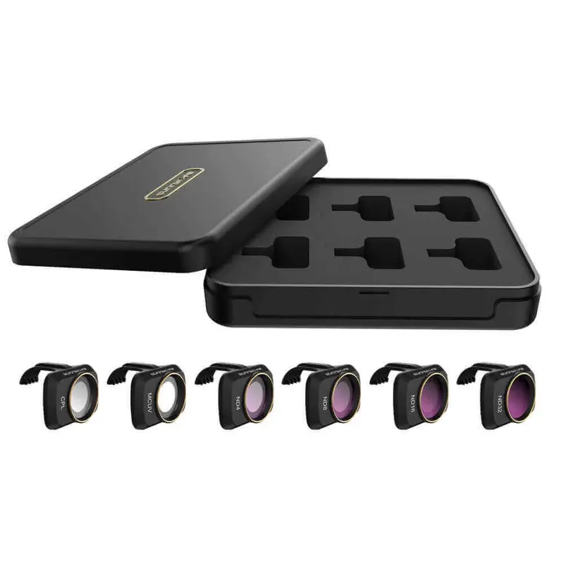 SunnyLIFE Filter-Set für DJI Mini 2 & Mini 4K (UV, CPL, ND4–ND32)