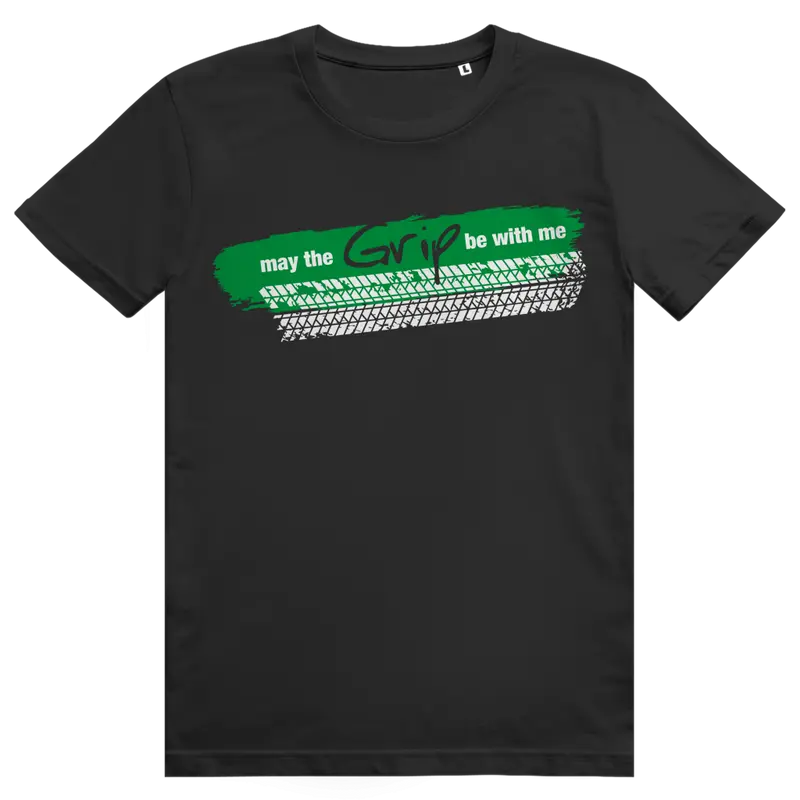 T-Shirt Grip Englisch Grün