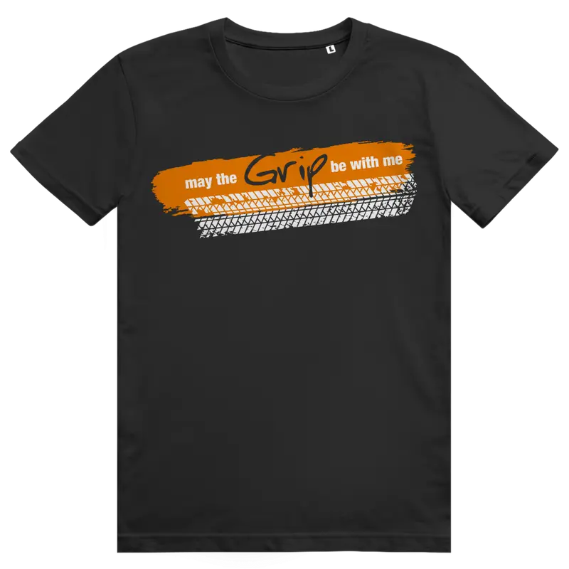 T-Shirt Grip Englisch Orange
