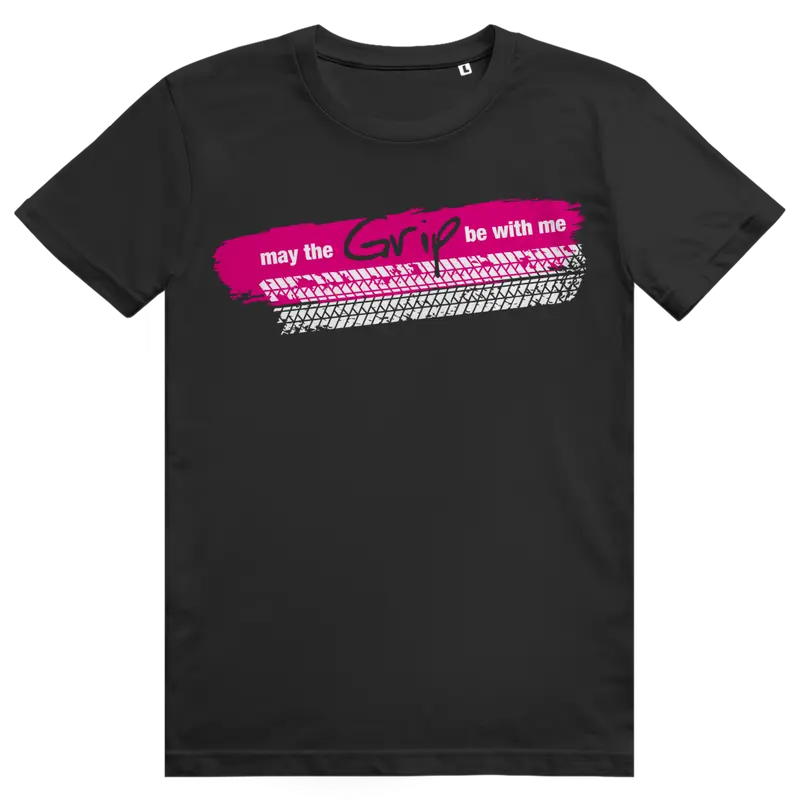 T-Shirt Grip Englisch Rosa