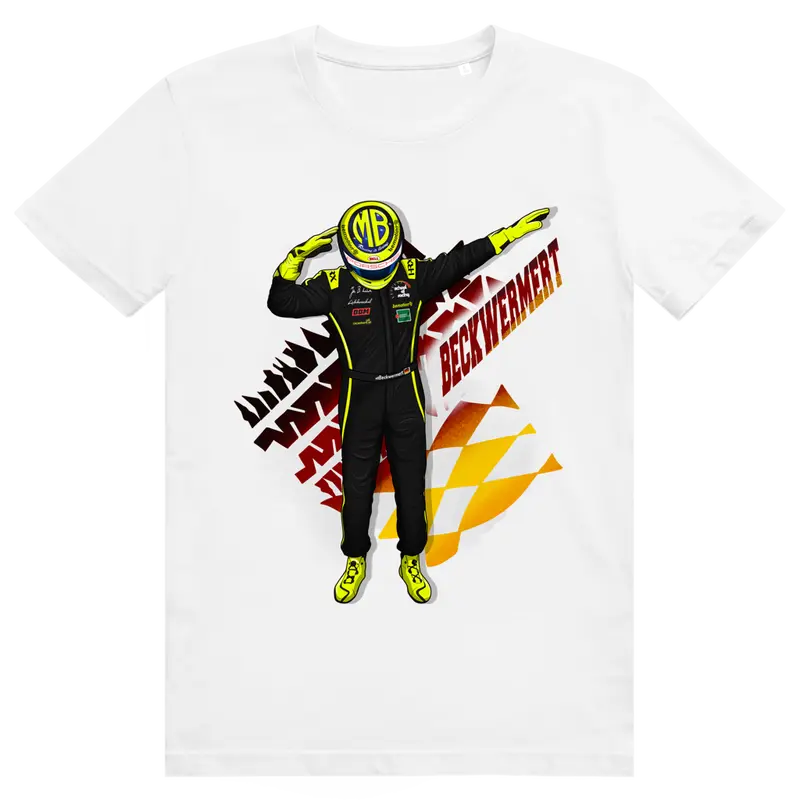 T-Shirt Rennfahrer M. Beckwermert