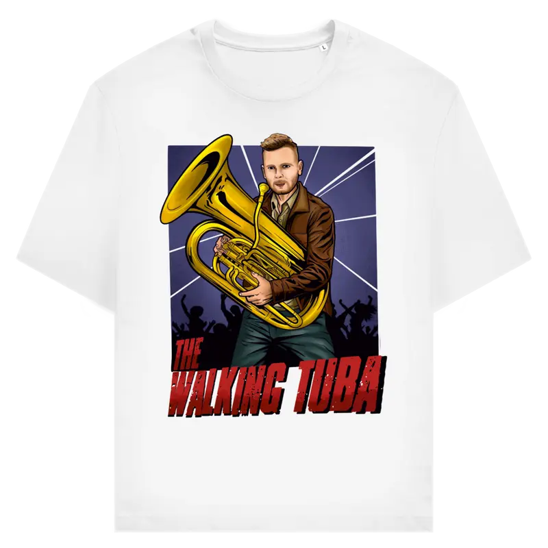 T-Shirt "The walking Tuba"