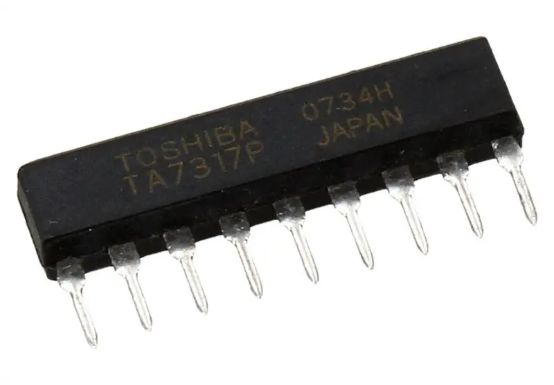 TA7317P TOSHIBA Schutzschaltungs IC für Hifi Verstärker GRUNDIG z.B. A9000