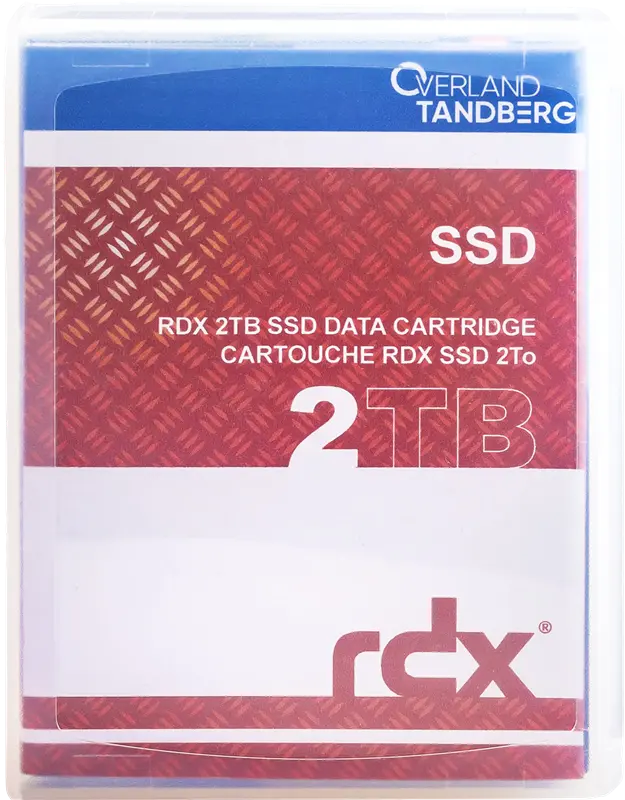 Tandberg Data RDX 2TB SSD Kartusche Schwarz