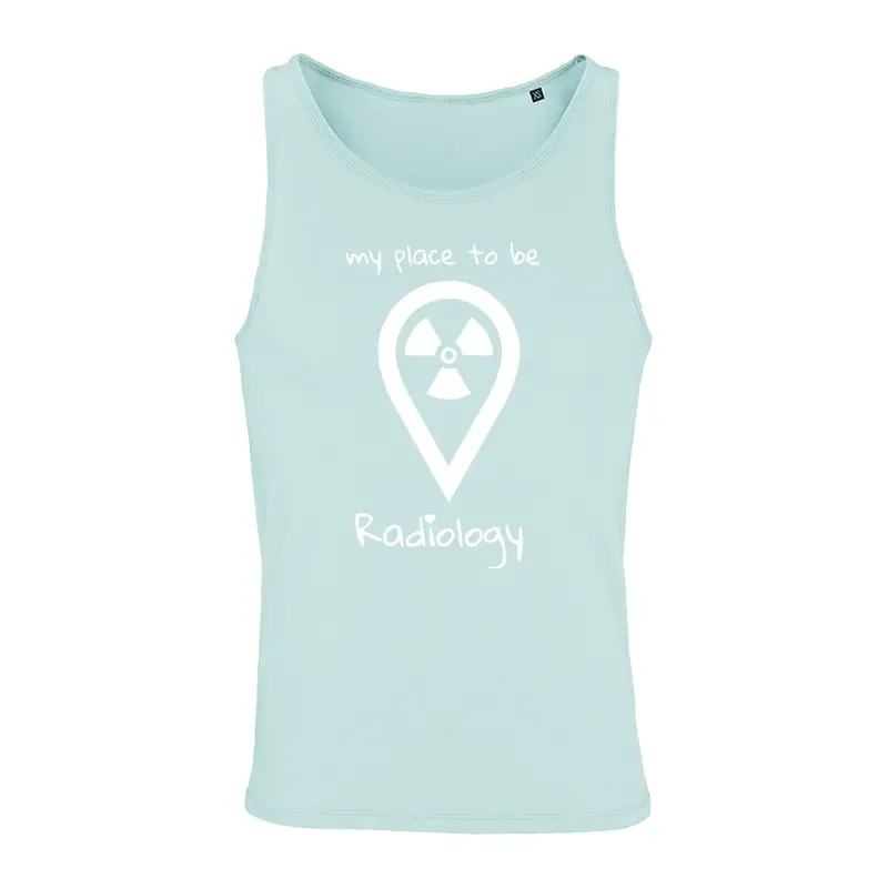 Tank Top (Unisex ) - my place to be (großes Logo)