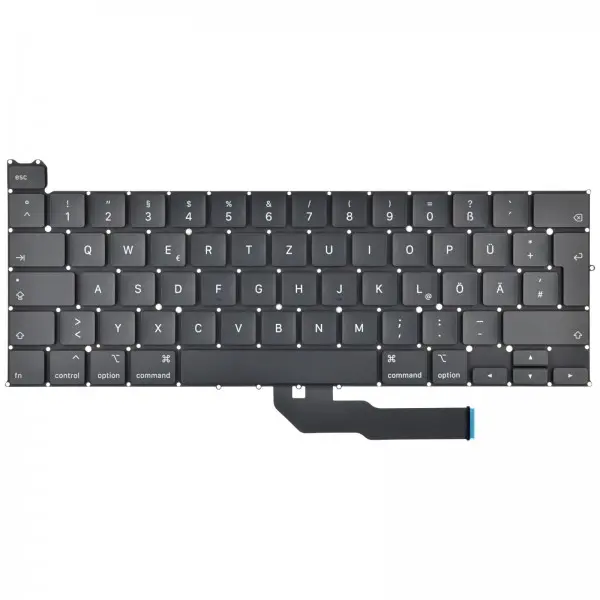 Tastatur kompatibel für MacBook Pro 13" (A2251) Deutsch