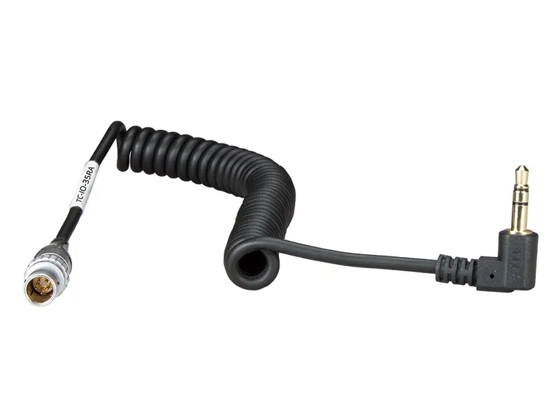 TC-IO-35RA - NanoLockit TimeCode-Spiralkabel BI-DIREKTIONAL