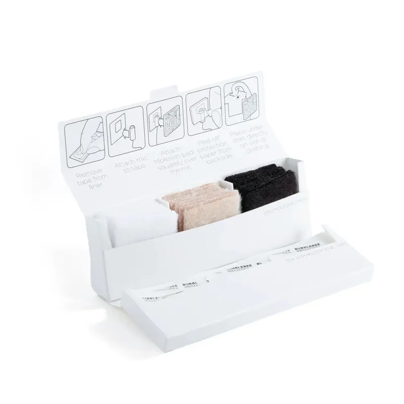 The Invisble Lav Covers - Moleskin