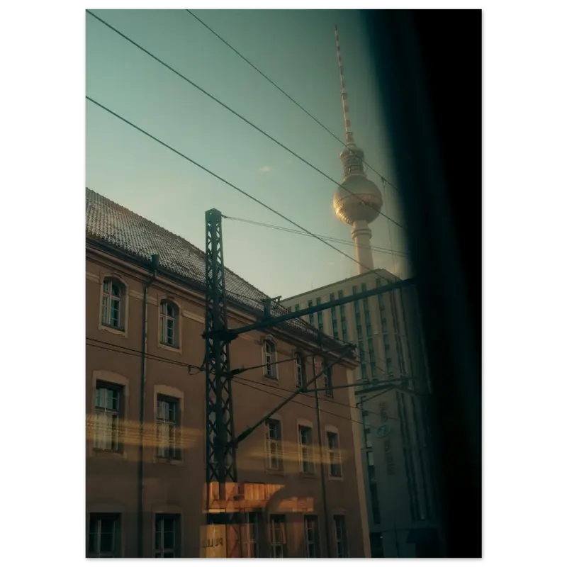 Tom Newfilm - Fine Art Prints - Berlin Train