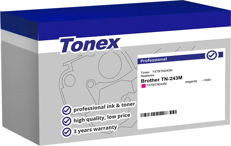 Tonex TXTBTN243M Magenta Toner