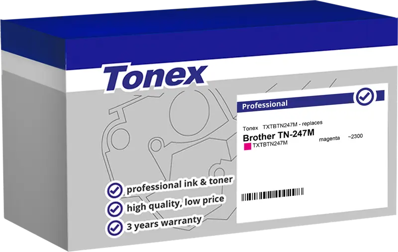 Tonex TXTBTN247M Magenta Toner