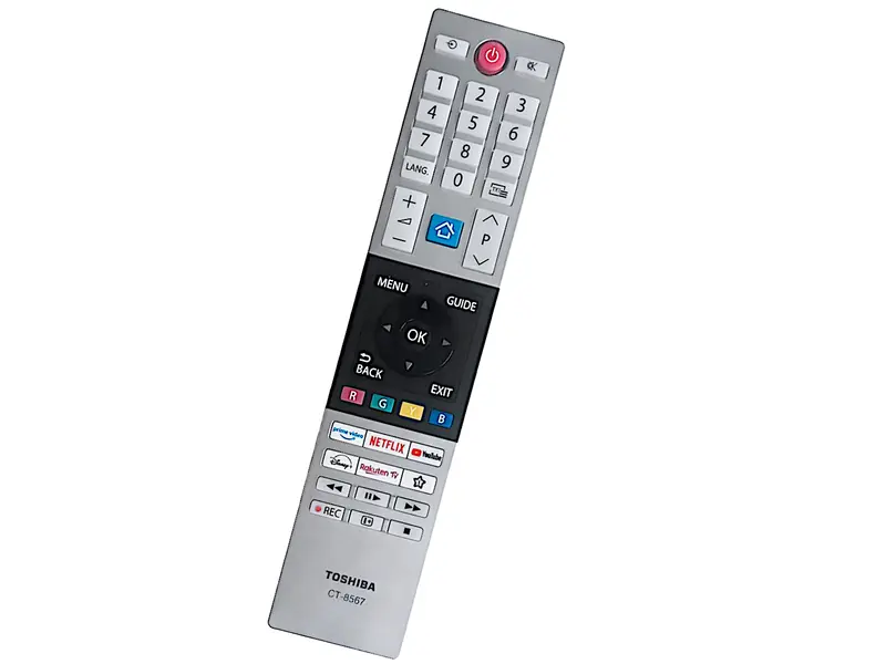 TOSHIBA Fernbedienung CT-8567, RC45153, 30116758, 30106758