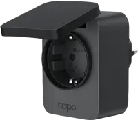 TP-Link Tapo P410M WLAN-Steckdose Outdoor Schwarz