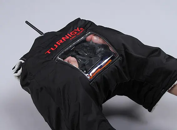 Turnigy Sender Handschuh, Windschutz