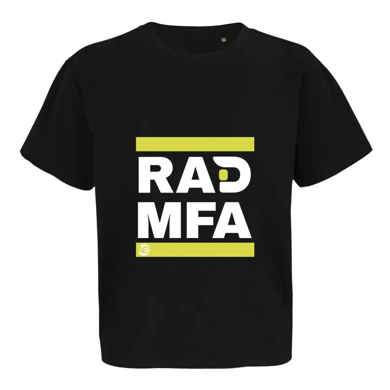 Unisex Oversized T-Shirt RAD MFA (großes Logo)