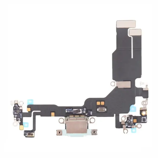 USB-C Ladebuchse Chargeflex Dockconnector Blau kompatibel für iPhone 15