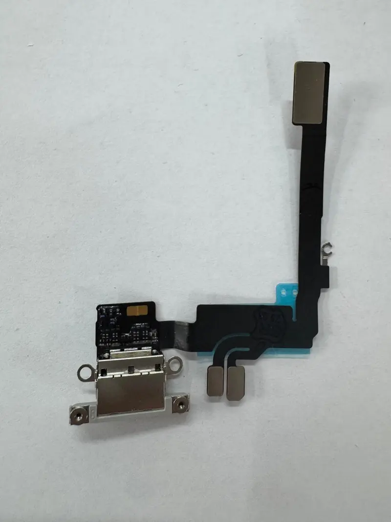 USB-C Ladebuchse Chargeflex Dockconnector kompatibel für iPhone 16 Pro Blau
