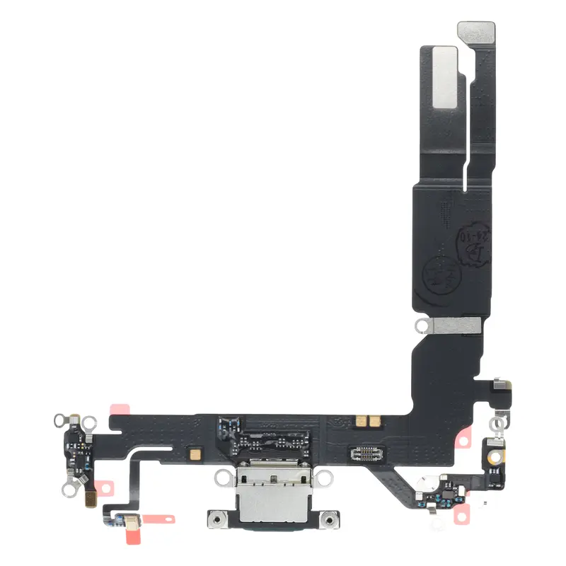 USB-C Ladebuchse Chargeflex Dockconnector kompatibel für iPhone 16 Schwarz