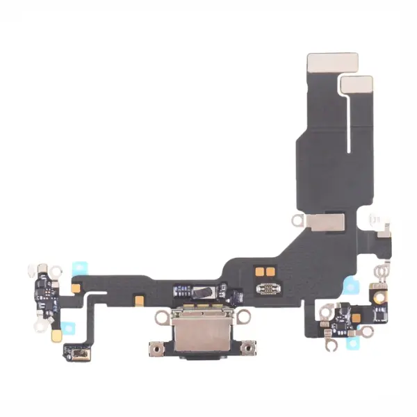 USB-C Ladebuchse Chargeflex Dockconnector Schwarz kompatibel für iPhone 15