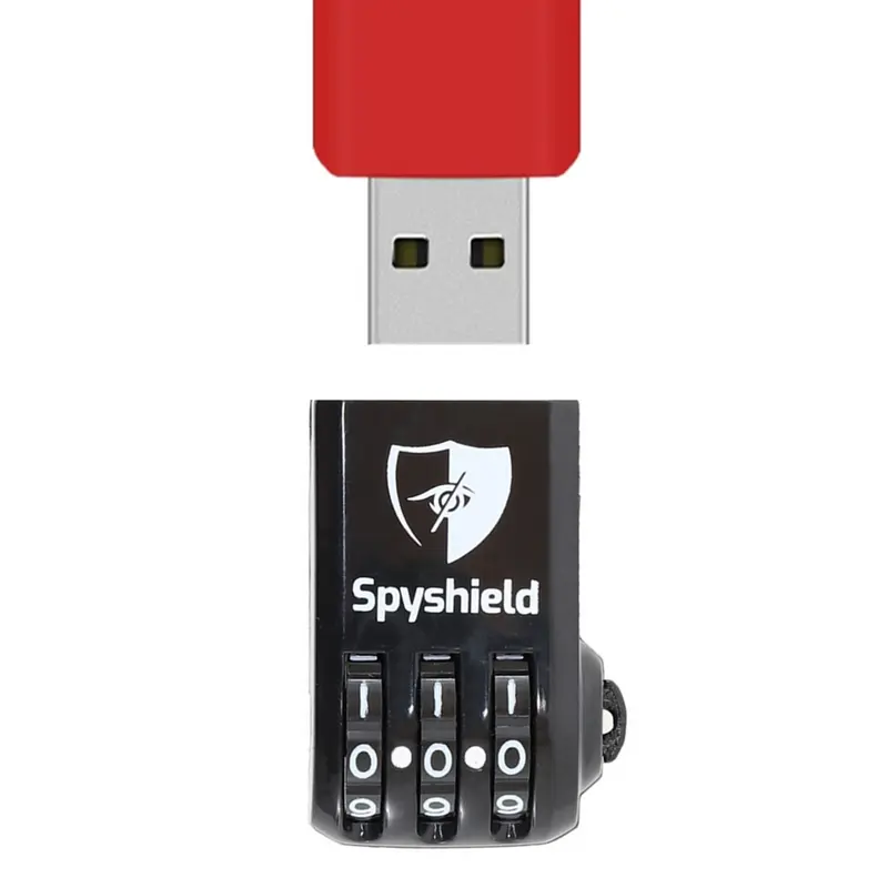 USB Zahlenschloss für USB-Sticks, USB-Kabel abschließen, USB Lock, Kofferschloss
