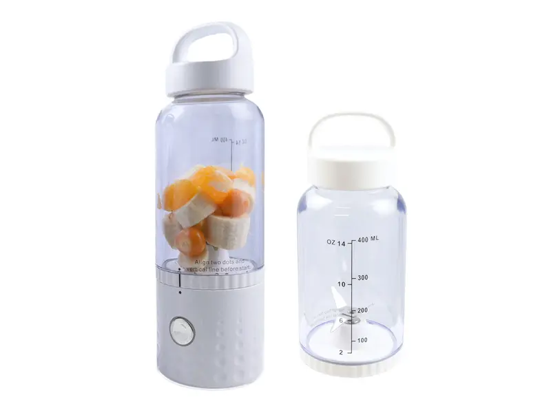 vitaliano tragbarer Mixer Smoothie Maker TO GO + 1 Flasche, 500ml, 75W, 4000 mAh Akku