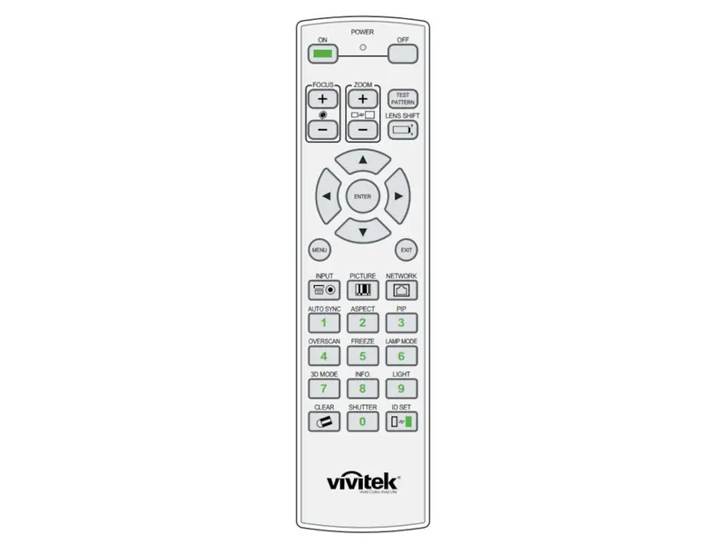 VIVITEK Fernbedienung 5041844600, 5041824900