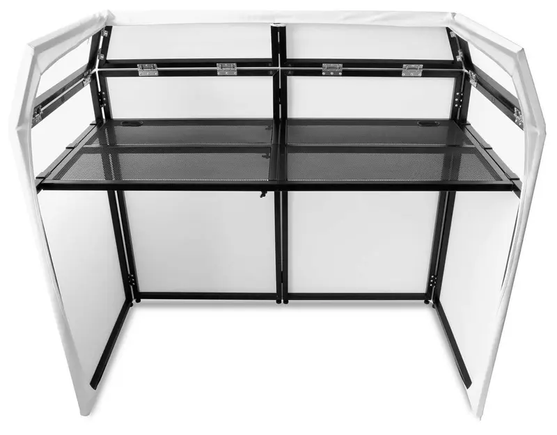 VONYX DB3 PRO DJ Tisch mit Transporttasche inkl. Stretchcover
