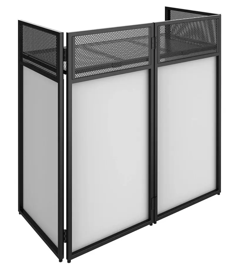 VONYX DB4 PRO DJ Tisch mit Transporttasche inkl. Stretchcover