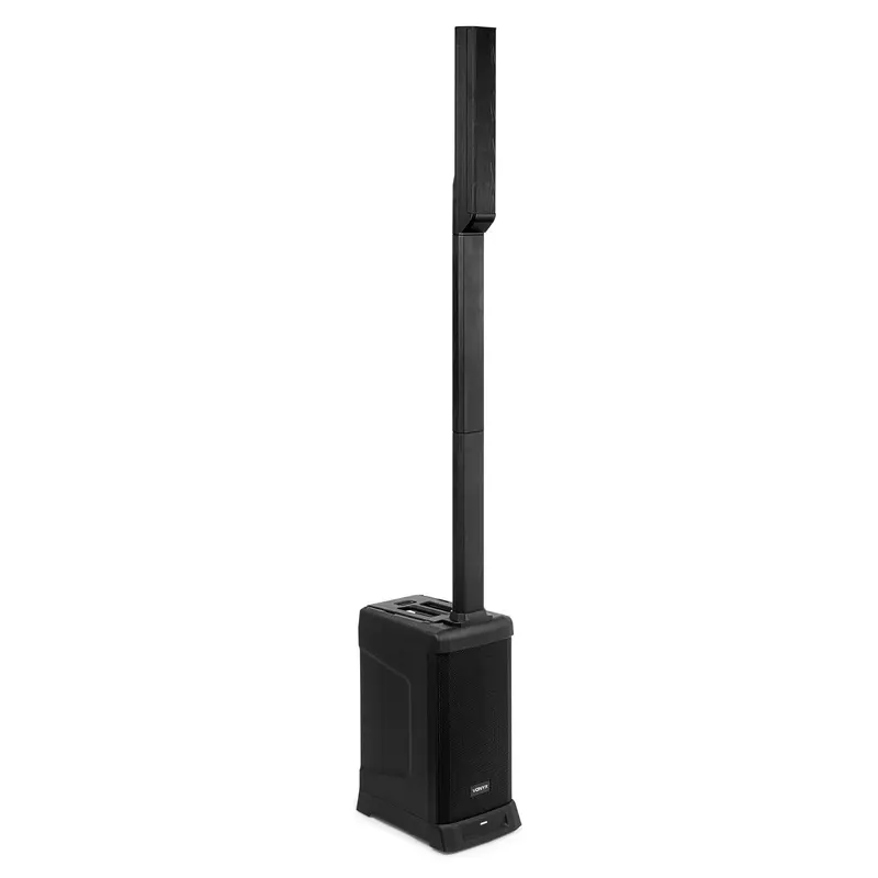 Vonyx VX820 Aktive Säulenlautsprechersystem mit 200W RMS Class-D Verstärker integriertem Mixer, Bluetooth 5.0 TWS Empfänger, 5 DSP Presets