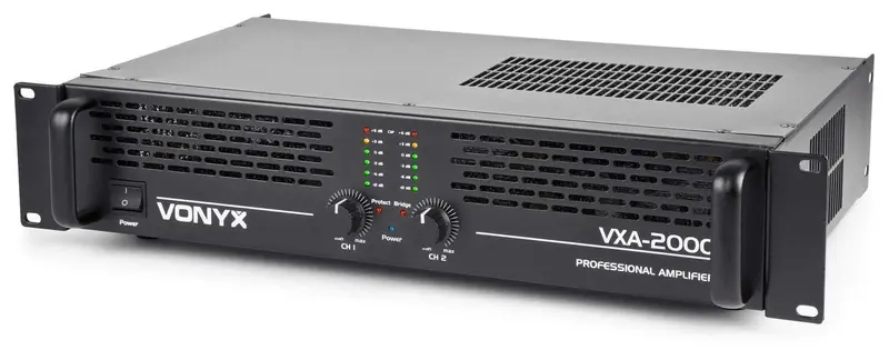 Vonyx VXA-2000 PA-Verstärker | 2x 1000W Endstufe