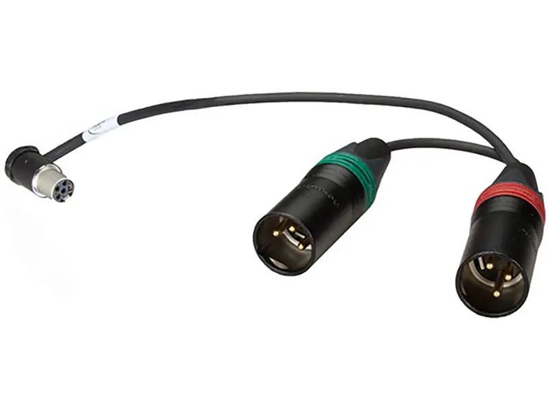VSLOT Adapterkabel TA5F90L auf 2x XLR3M (VSL-TA5F90L-2XLR3M)